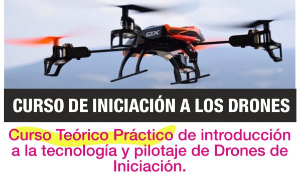 sum Slik Uretfærdighed CURSO DE INICIACION COMO PILOTO DE DRONES / RPAS /UAS